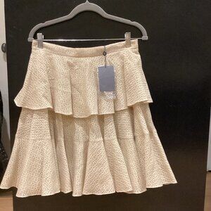 Alexander Mqueen Eyelet Skirt